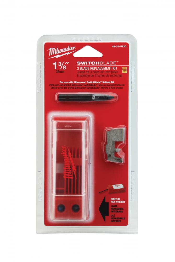 1-3/8 in. SWITCHBLADE™ 3 Blade Replacement Kit<span class=' ItemWarning' style='display:block;'>Item is usually in stock, but we&#39;ll be in touch if there&#39;s a problem<br /></span>