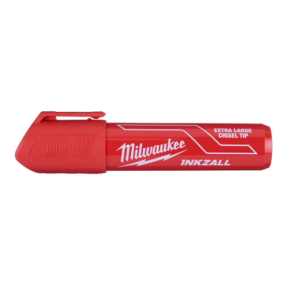 INKZALL™ Extra Large Chisel Tip Red Marker<span class=' ItemWarning' style='display:block;'>Item is usually in stock, but we&#39;ll be in touch if there&#39;s a problem<br /></span>