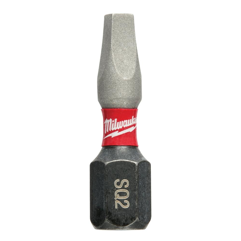 SHOCKWAVE™ Impact Square Recess #1 Insert Bits 25PK<span class=' ItemWarning' style='display:block;'>Item is usually in stock, but we&#39;ll be in touch if there&#39;s a problem<br /></span>