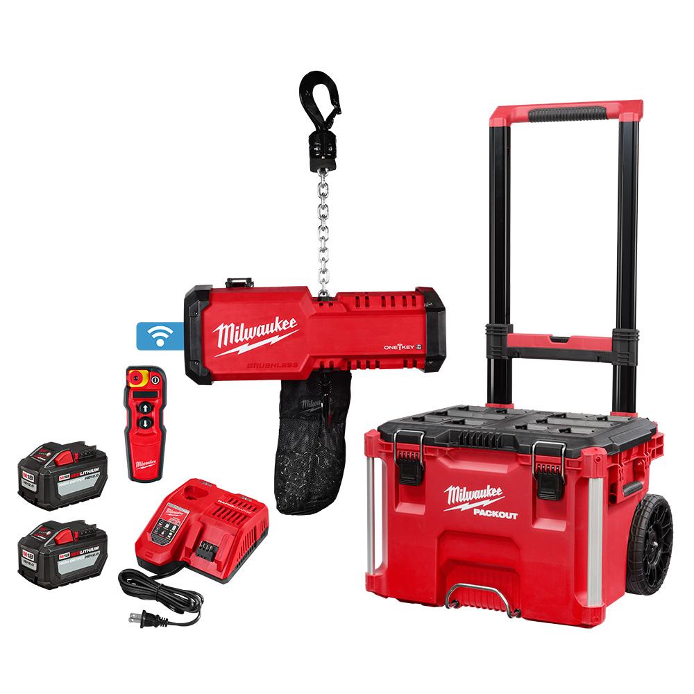 M18™ Compact 1-Ton Chain Hoist w/ ONE-KEY™<span class=' ItemWarning' style='display:block;'>Item is usually in stock, but we&#39;ll be in touch if there&#39;s a problem<br /></span>