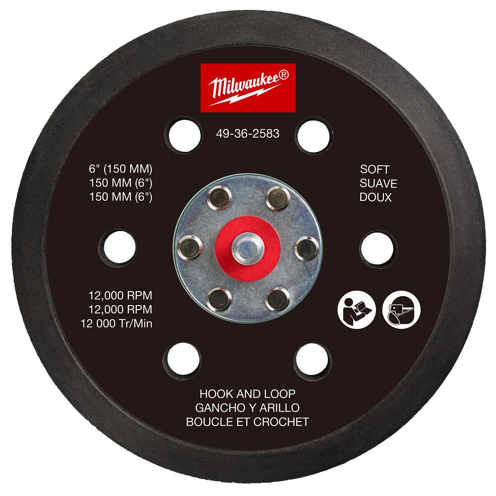 6&#34; Pressure Sensitive Adhesive Sander Backing Pad – Soft<span class=' ItemWarning' style='display:block;'>Item is usually in stock, but we&#39;ll be in touch if there&#39;s a problem<br /></span>