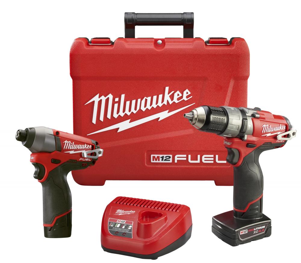 M12 FUEL™ Hammer Drill/Impact Kit-Reconditioned<span class=' ItemWarning' style='display:block;'>Item is usually in stock, but we&#39;ll be in touch if there&#39;s a problem<br /></span>