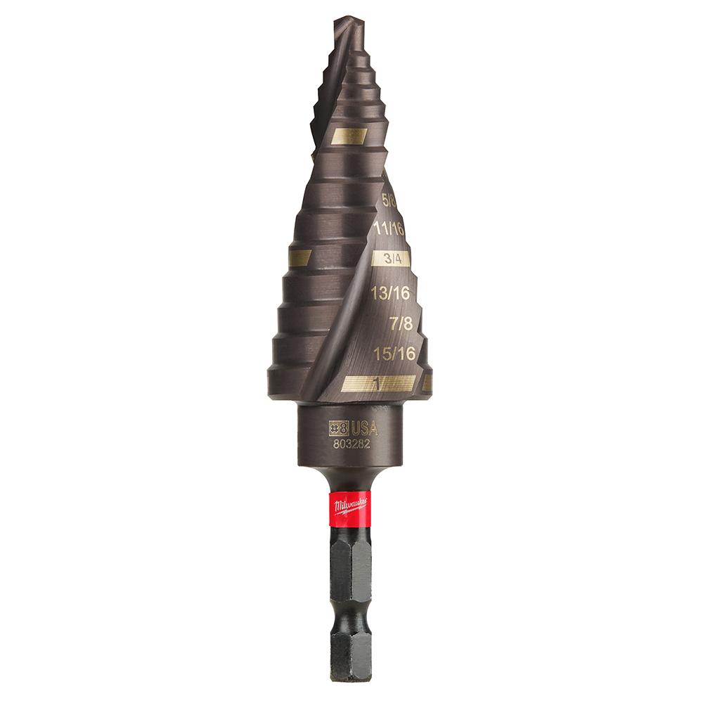 SHOCKWAVE™ Impact Duty™ Step Bit #8 1/8 - 1 in.<span class=' ItemWarning' style='display:block;'>Item is usually in stock, but we&#39;ll be in touch if there&#39;s a problem<br /></span>