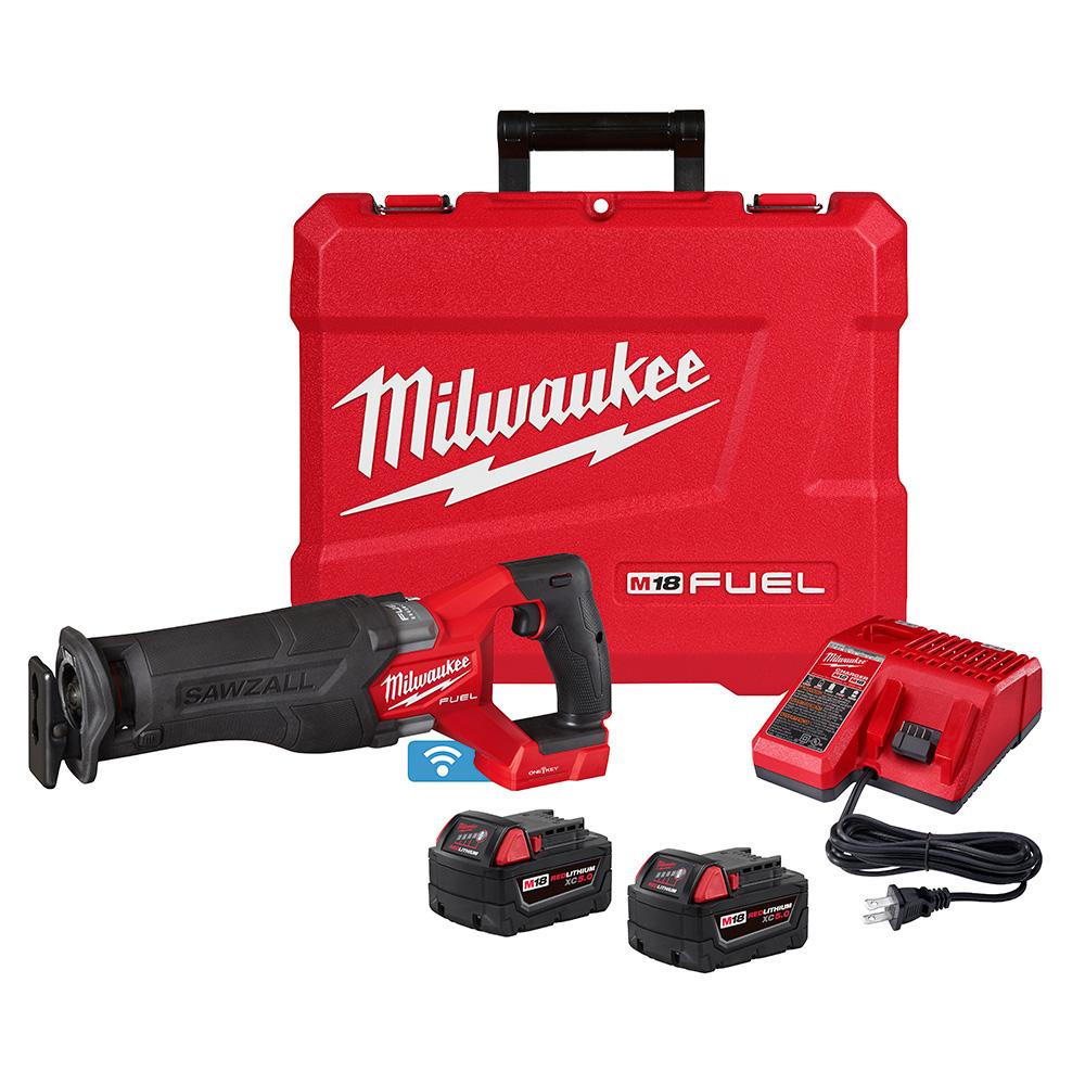 M18 FUEL™ SAWZALL® Recip Saw w/ ONE-KEY™ - 2 Battery XC5.0 Kit<span class=' ItemWarning' style='display:block;'>Item is usually in stock, but we&#39;ll be in touch if there&#39;s a problem<br /></span>