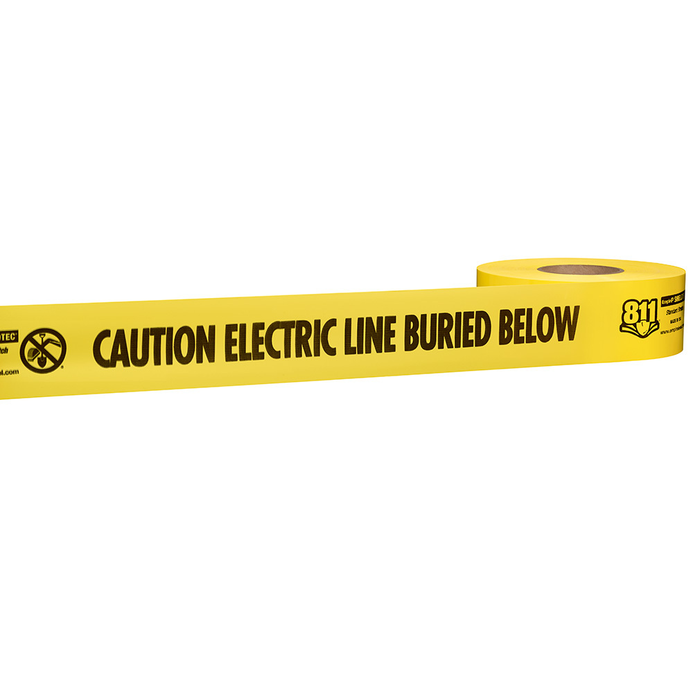 SHIELDTEC® Standard Non-Detectable Tape-Electric Line<span class=' ItemWarning' style='display:block;'>Item is usually in stock, but we&#39;ll be in touch if there&#39;s a problem<br /></span>