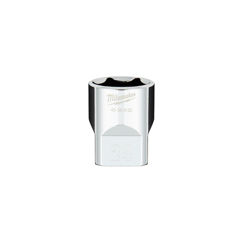 1/2 in. Drive 24MM Metric 6-Point Socket with FOUR FLAT™ Sides<span class=' ItemWarning' style='display:block;'>Item is usually in stock, but we&#39;ll be in touch if there&#39;s a problem<br /></span>