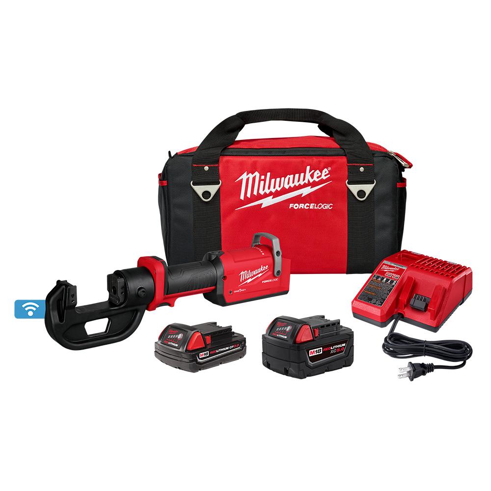 M18™ FORCE LOGIC™ 12T Kearney Linear Crimper Kit<span class=' ItemWarning' style='display:block;'>Item is usually in stock, but we&#39;ll be in touch if there&#39;s a problem<br /></span>