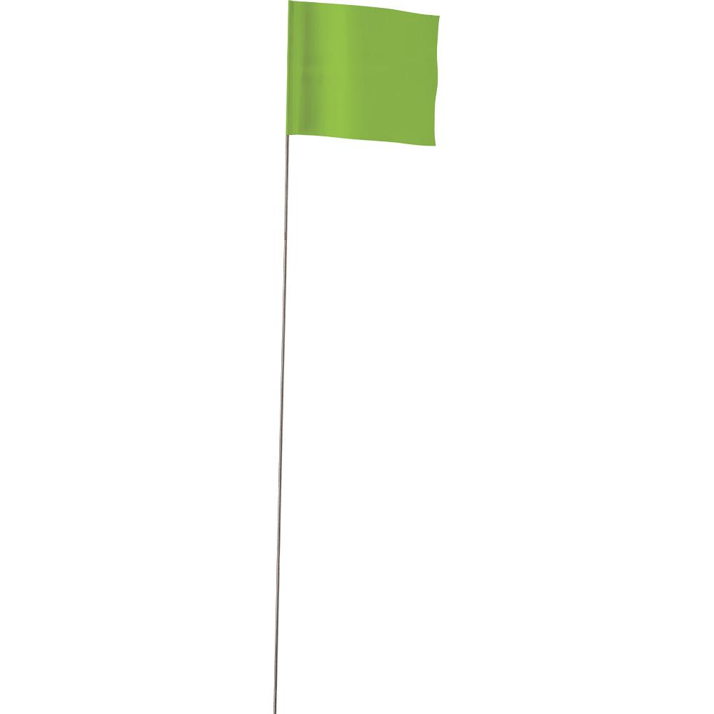 2.5 in. x 3.5 in. Green Stake Flags<span class=' ItemWarning' style='display:block;'>Item is usually in stock, but we&#39;ll be in touch if there&#39;s a problem<br /></span>