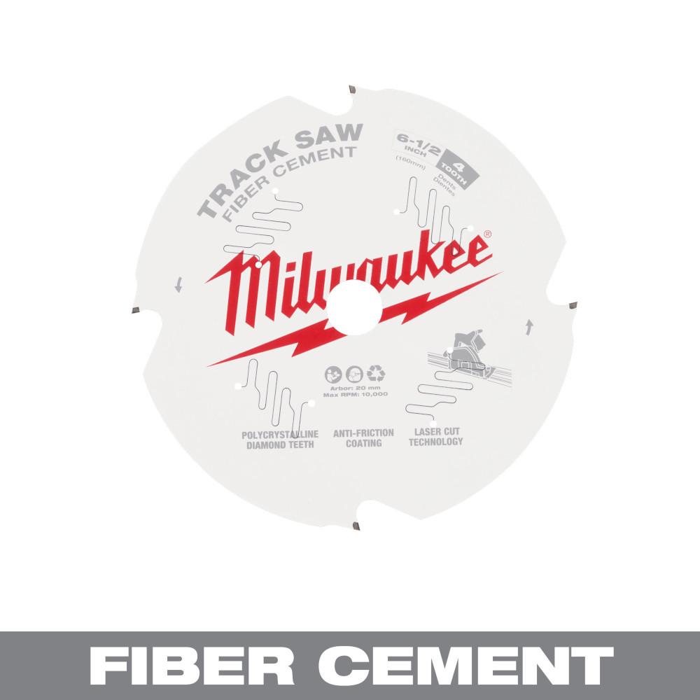 Milwaukee® 6-1/2” 4T Fiber Cement Track Saw Blade<span class=' ItemWarning' style='display:block;'>Item is usually in stock, but we&#39;ll be in touch if there&#39;s a problem<br /></span>