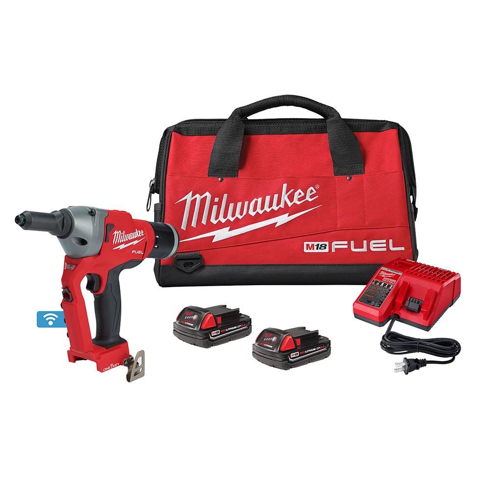 M18 FUEL™ 1/4&#34; Blind Rivet Tool w/ ONE-KEY™ Kit<span class=' ItemWarning' style='display:block;'>Item is usually in stock, but we&#39;ll be in touch if there&#39;s a problem<br /></span>