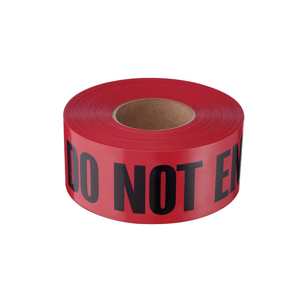 1000&#39; Premium Red Barricade Tape-Danger Do Not Enter<span class=' ItemWarning' style='display:block;'>Item is usually in stock, but we&#39;ll be in touch if there&#39;s a problem<br /></span>