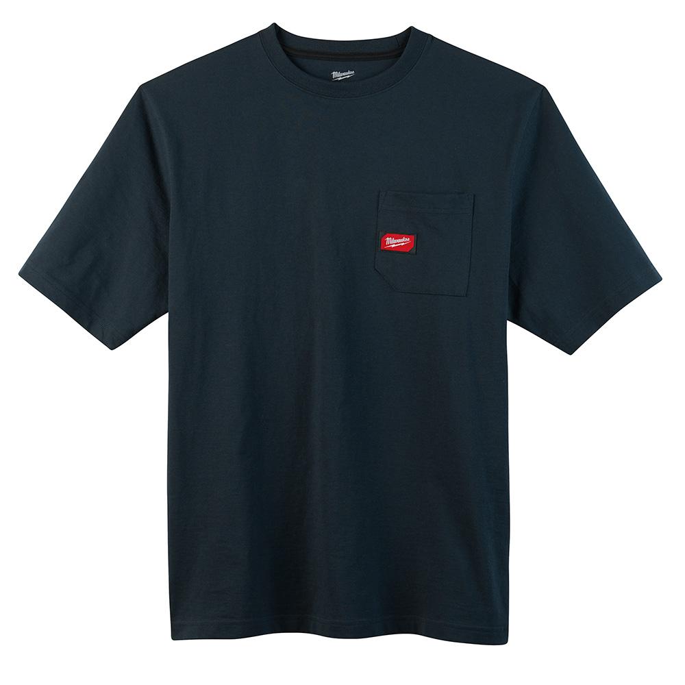 HD Pocket T-Shirt - SS - Blue XL<span class='Notice ItemWarning' style='display:block;'>Item has been discontinued<br /></span>