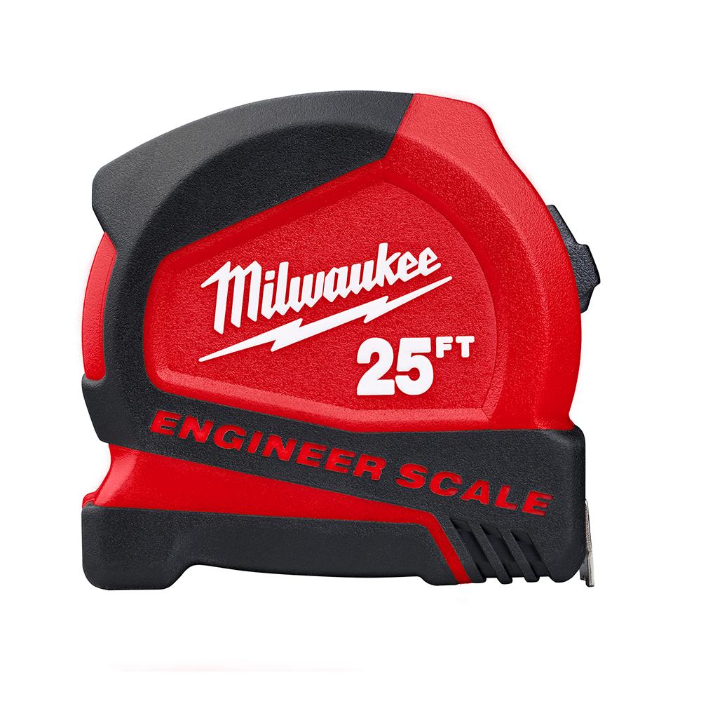 25&#39; Compact Tape Measure w/ Engineer Scale<span class=' ItemWarning' style='display:block;'>Item is usually in stock, but we&#39;ll be in touch if there&#39;s a problem<br /></span>