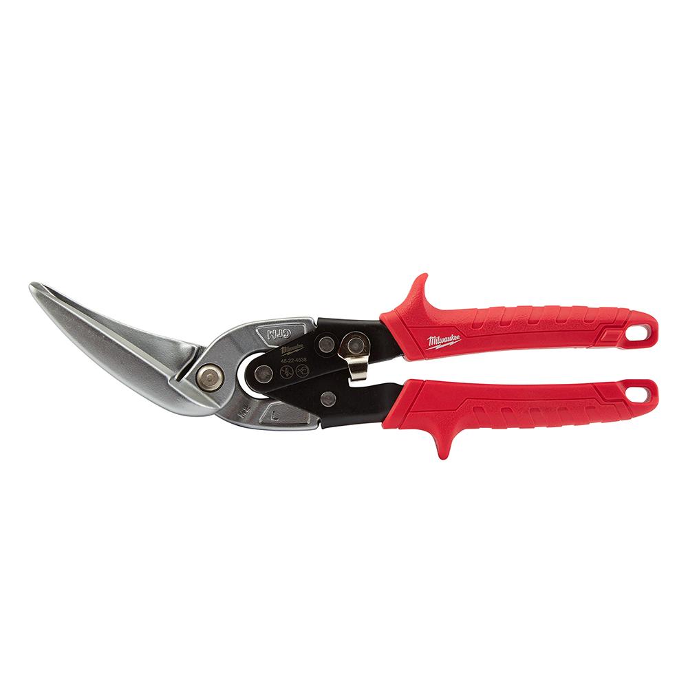 Long Cut Offset Left Aviation Snips<span class=' ItemWarning' style='display:block;'>Item is usually in stock, but we&#39;ll be in touch if there&#39;s a problem<br /></span>