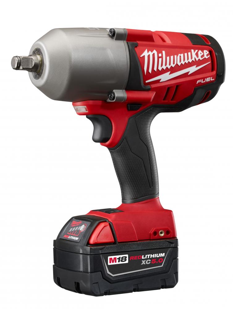 M18 FUEL™ 1/2 in. High Torque Impact Wrench w/ Friction Ring 1 Bat Kit (Reconditioned)<span class=' ItemWarning' style='display:block;'>Item is usually in stock, but we&#39;ll be in touch if there&#39;s a problem<br /></span>