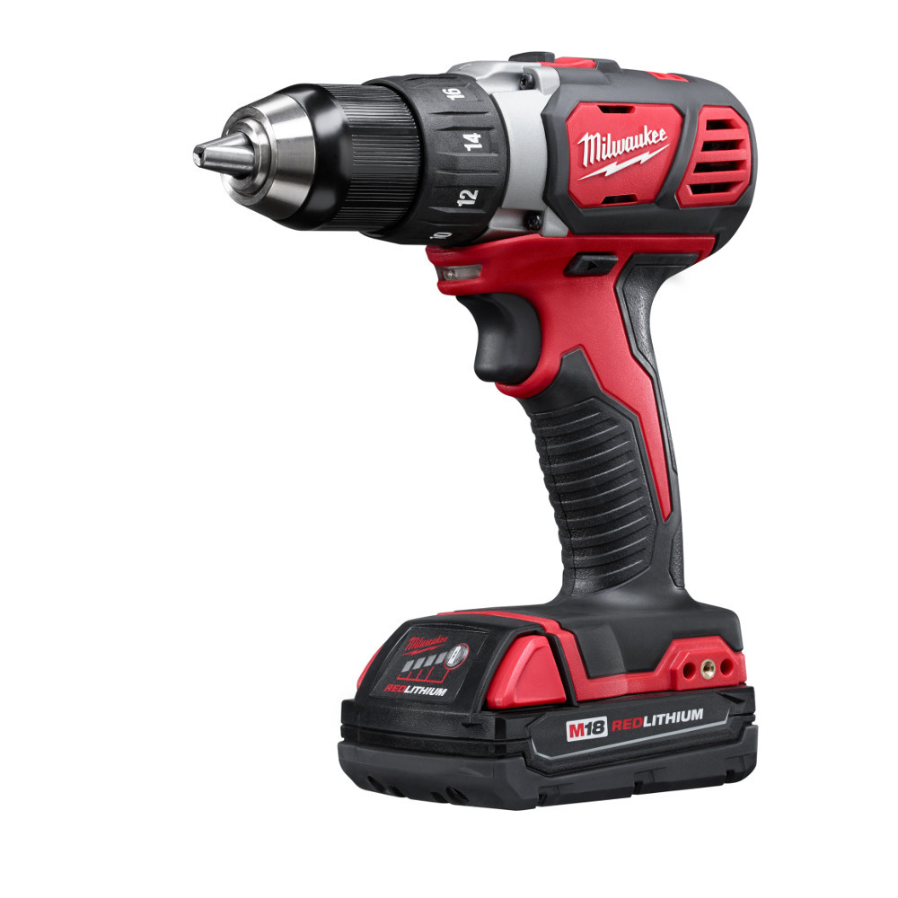 M18™ Compact 1/2 in. Drill/Driver Kit<span class=' ItemWarning' style='display:block;'>Item is usually in stock, but we&#39;ll be in touch if there&#39;s a problem<br /></span>