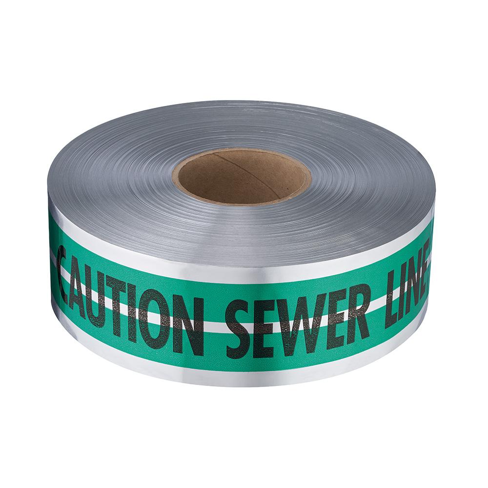 MAGNATEC® Premium Detectable Tape-Sewer Line<span class=' ItemWarning' style='display:block;'>Item is usually in stock, but we&#39;ll be in touch if there&#39;s a problem<br /></span>