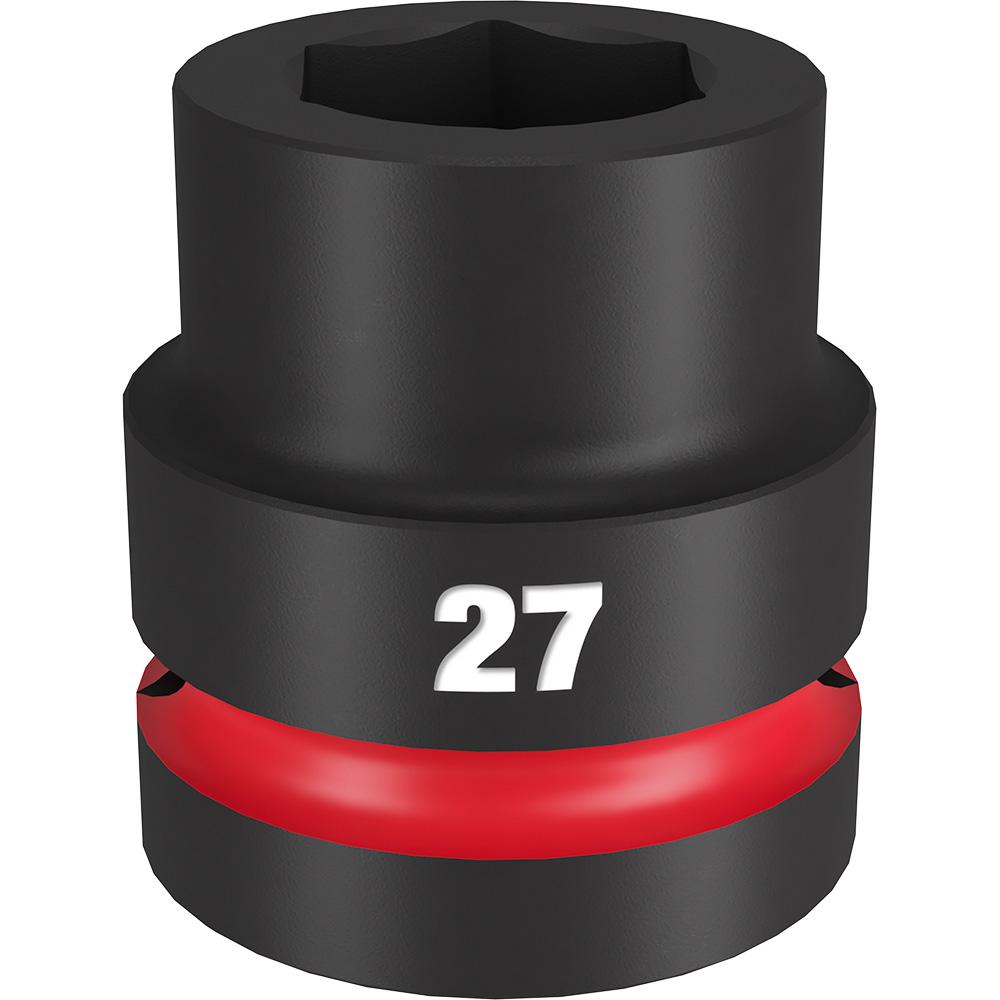 SHOCKWAVE™ Impact Duty™ 1&#34; Drive 27MM Standard 6 Point Socket<span class=' ItemWarning' style='display:block;'>Item is usually in stock, but we&#39;ll be in touch if there&#39;s a problem<br /></span>