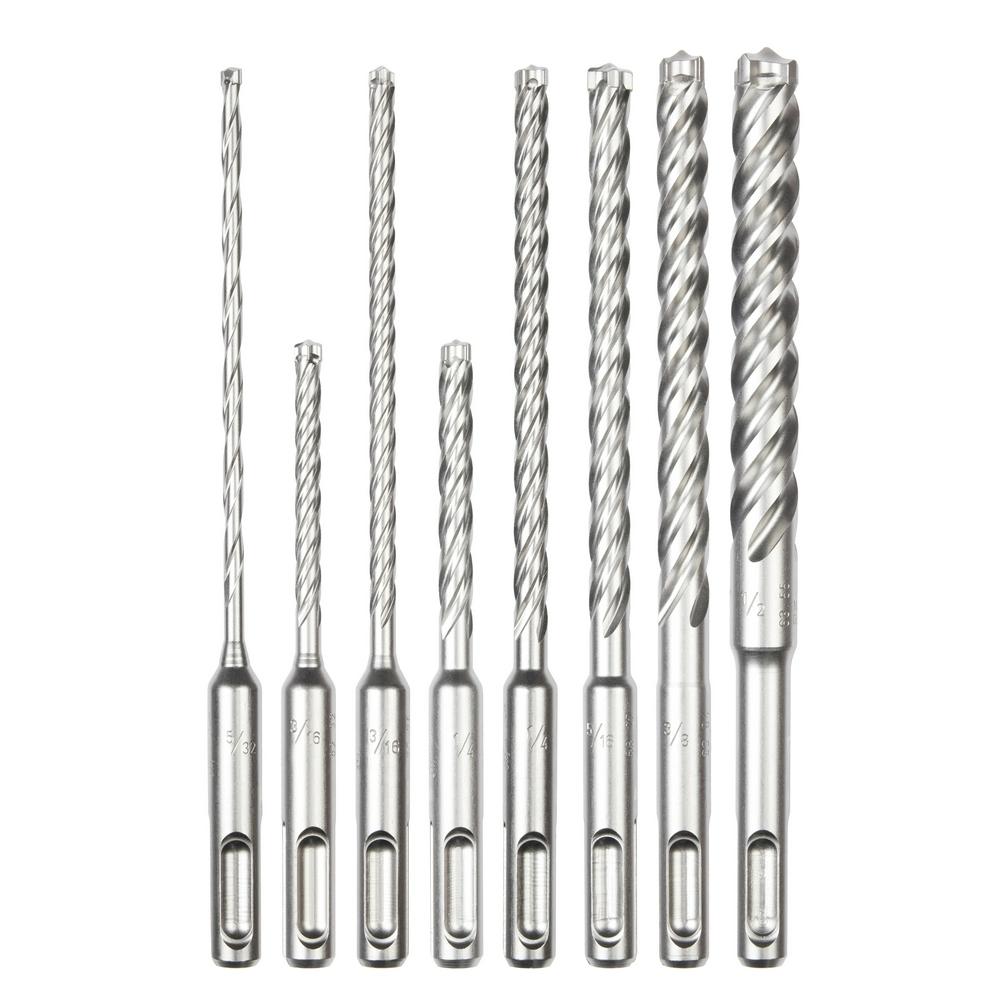 8pc. SDS Plus MX4™ 4-Cutter Drill Bit Kit<span class=' ItemWarning' style='display:block;'>Item is usually in stock, but we&#39;ll be in touch if there&#39;s a problem<br /></span>