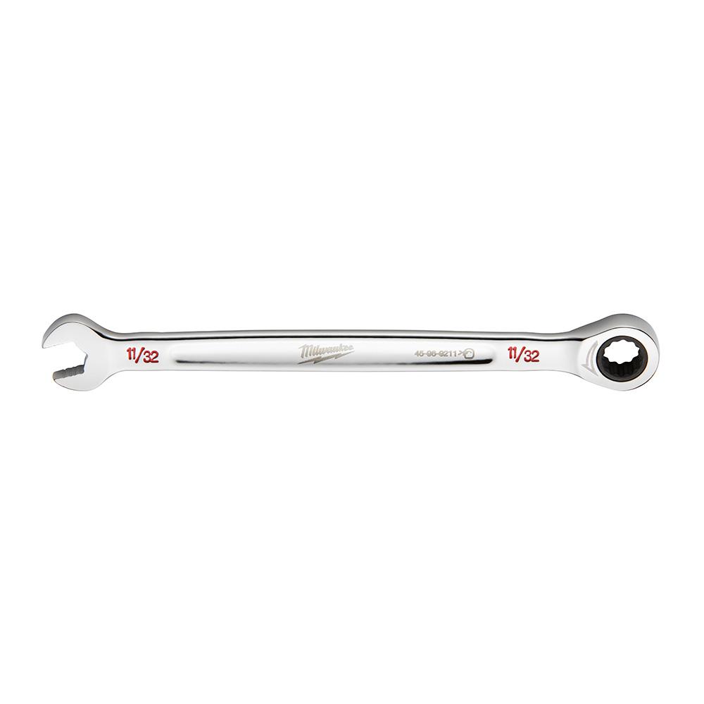 11/32 in. SAE Ratcheting Combination Wrench<span class=' ItemWarning' style='display:block;'>Item is usually in stock, but we&#39;ll be in touch if there&#39;s a problem<br /></span>