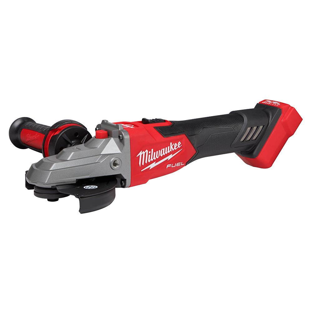 M18 FUEL™ 5&#34; Flathead Braking Grinder, Slide Switch Lock-On<span class=' ItemWarning' style='display:block;'>Item is usually in stock, but we&#39;ll be in touch if there&#39;s a problem<br /></span>