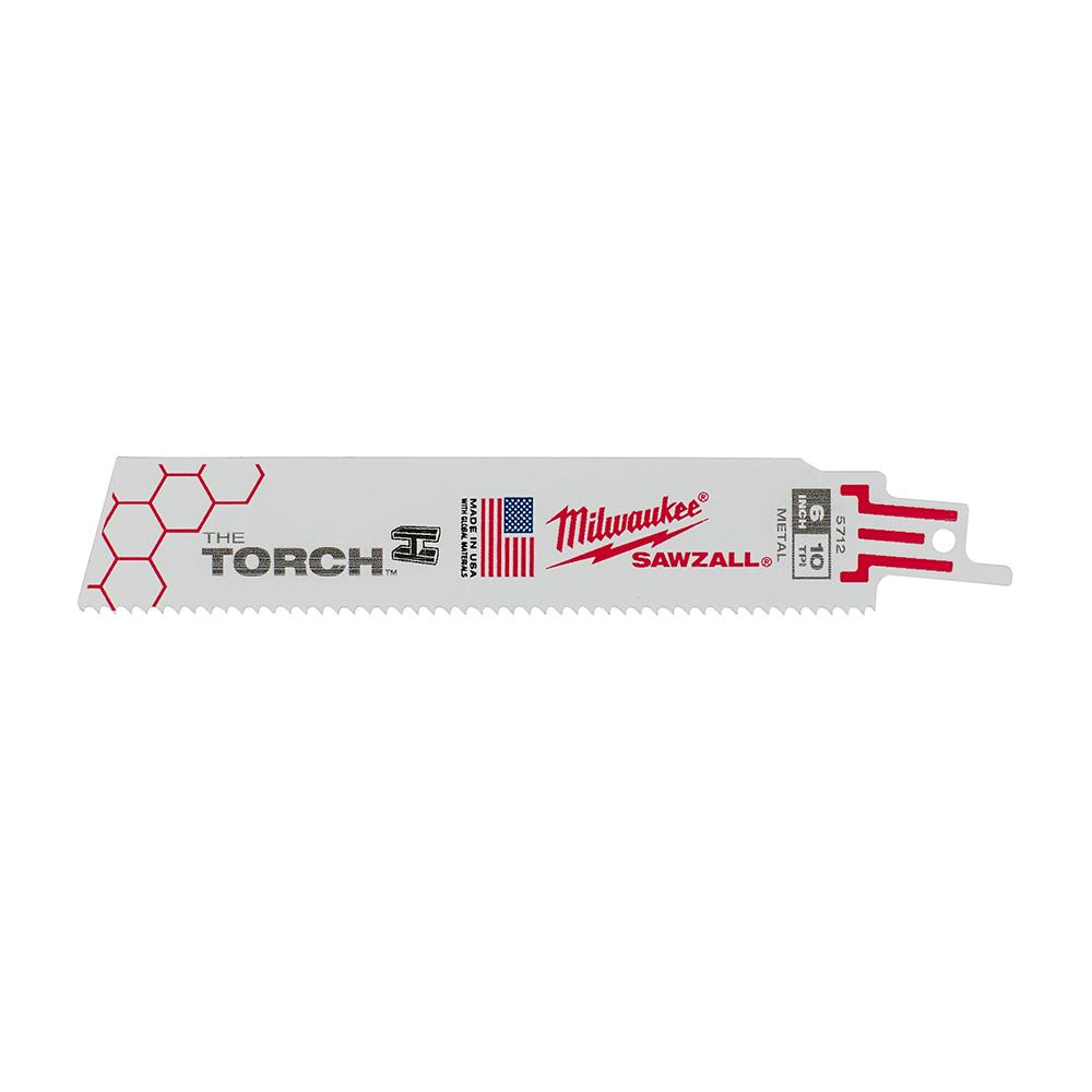 Super Sawzall Torch Blade 10 TPI 6<span class=' ItemWarning' style='display:block;'>Item is usually in stock, but we&#39;ll be in touch if there&#39;s a problem<br /></span>