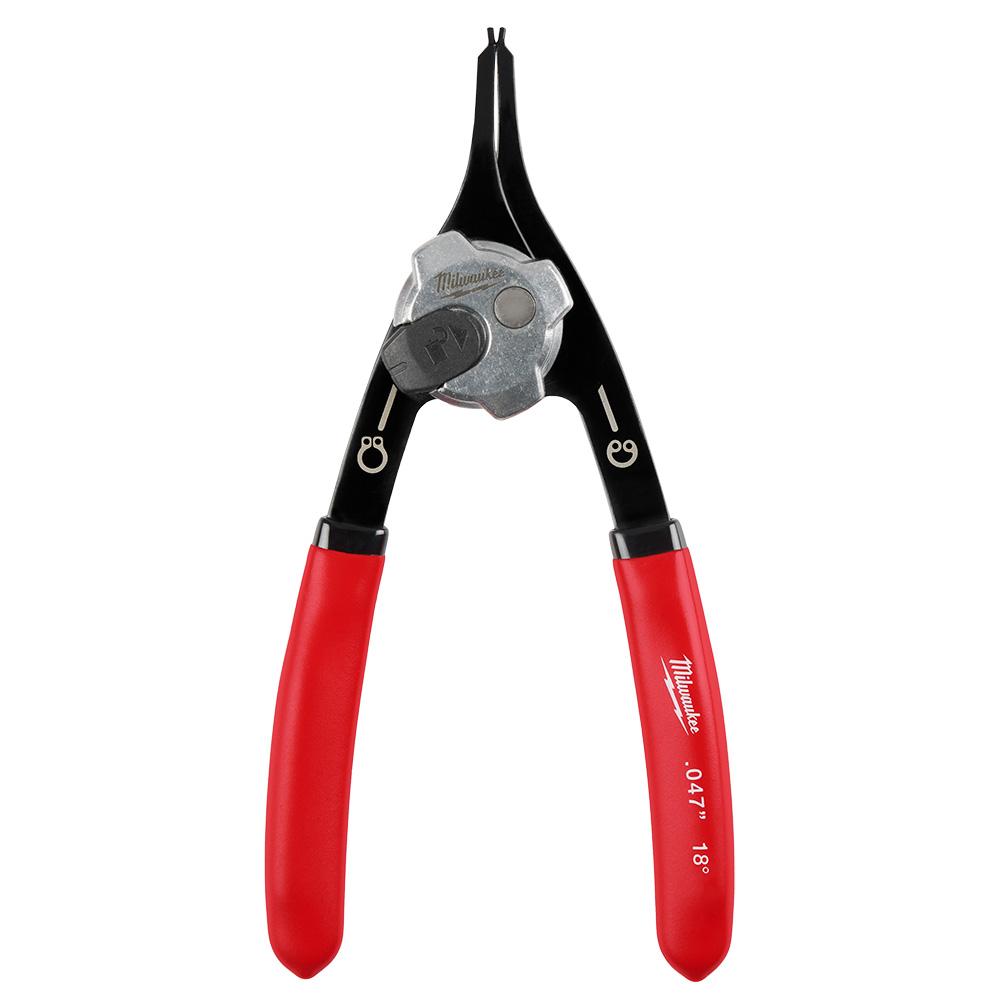 .047&#34; Convertible Snap Ring Pliers - 18°<span class=' ItemWarning' style='display:block;'>Item is usually in stock, but we&#39;ll be in touch if there&#39;s a problem<br /></span>