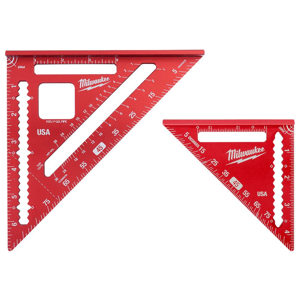 2pc. 7&#34; Rafter Square & 4-1/2&#34; Trim Square<span class=' ItemWarning' style='display:block;'>Item is usually in stock, but we&#39;ll be in touch if there&#39;s a problem<br /></span>