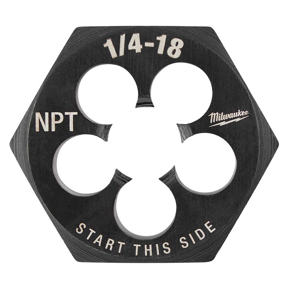 1/4&#34;-18 NPT 1-7/16&#34; Hex Threading Die<span class=' ItemWarning' style='display:block;'>Item is usually in stock, but we&#39;ll be in touch if there&#39;s a problem<br /></span>