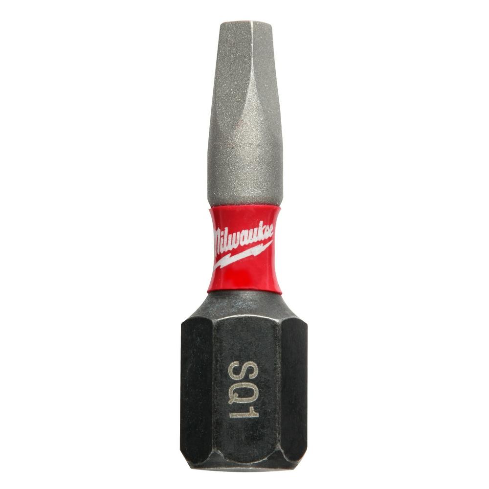 SHOCKWAVE™ Impact Square Recess #1 Insert Bits 5PK<span class=' ItemWarning' style='display:block;'>Item is usually in stock, but we&#39;ll be in touch if there&#39;s a problem<br /></span>