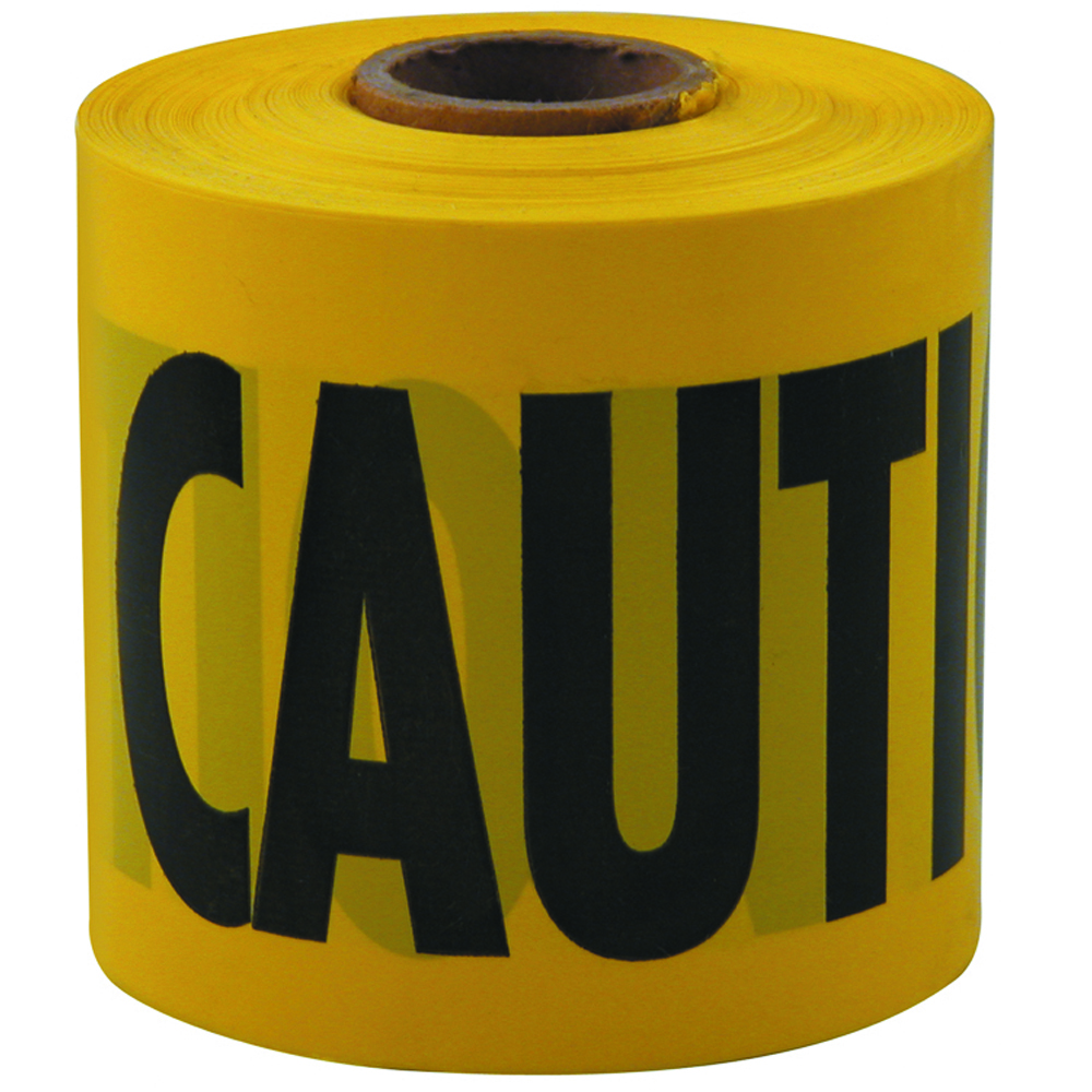 200 ft. Yellow Barricade Tape - CAUTION/CUIDADO<span class=' ItemWarning' style='display:block;'>Item is usually in stock, but we&#39;ll be in touch if there&#39;s a problem<br /></span>