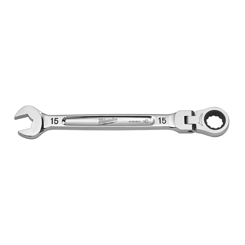 15mm Flex Head Ratcheting Combination Wrench<span class=' ItemWarning' style='display:block;'>Item is usually in stock, but we&#39;ll be in touch if there&#39;s a problem<br /></span>