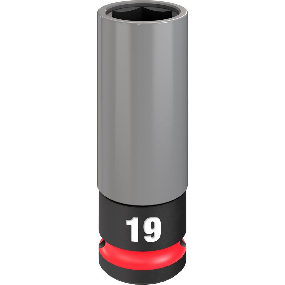 SHOCKWAVE Impact Duty™ 1/2 Drive 19MM Metric Lug Nut Wheel Socket<span class=' ItemWarning' style='display:block;'>Item is usually in stock, but we&#39;ll be in touch if there&#39;s a problem<br /></span>