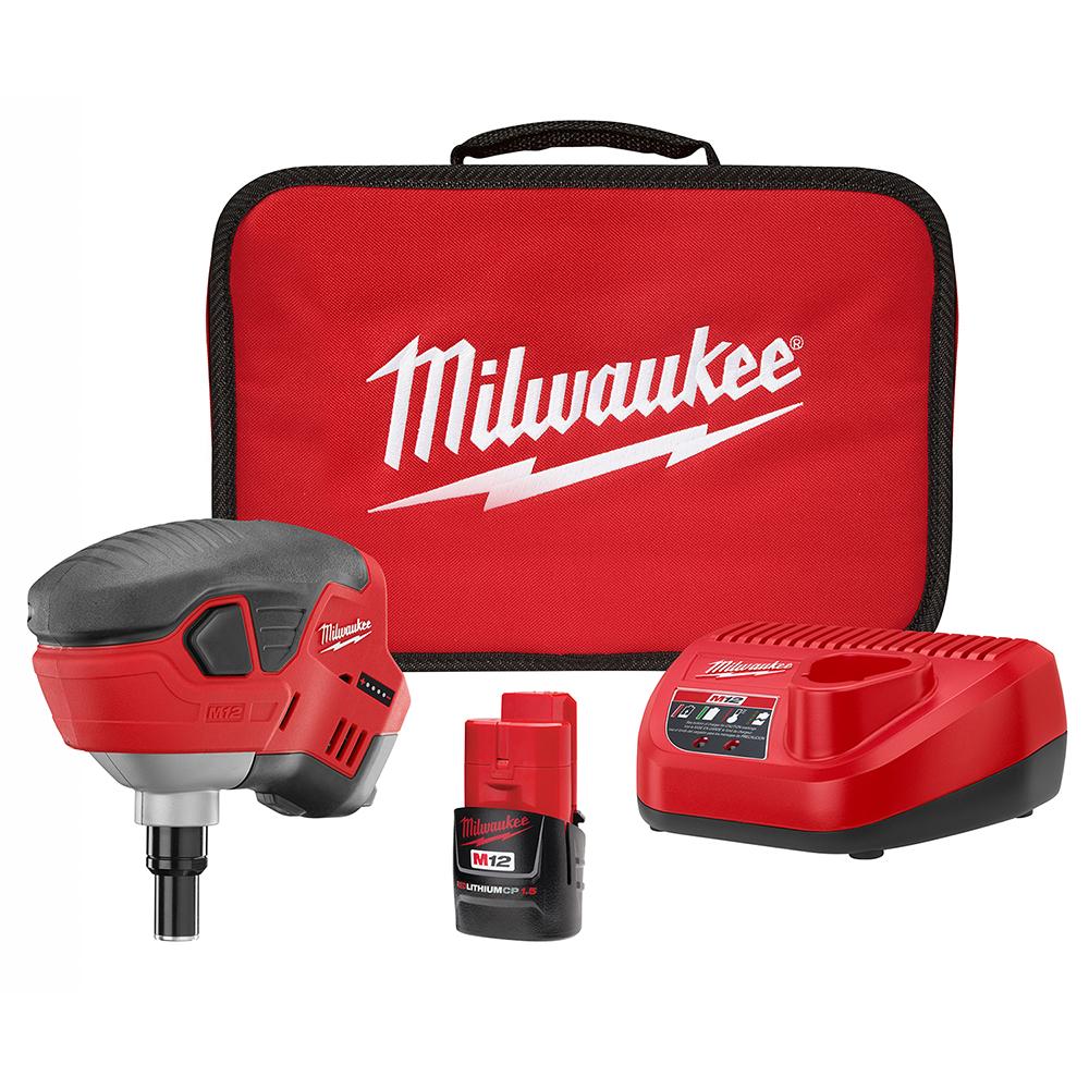 M12™ Cordless Lithium-Ion Palm Nailer Kit<span class=' ItemWarning' style='display:block;'>Item is usually in stock, but we&#39;ll be in touch if there&#39;s a problem<br /></span>