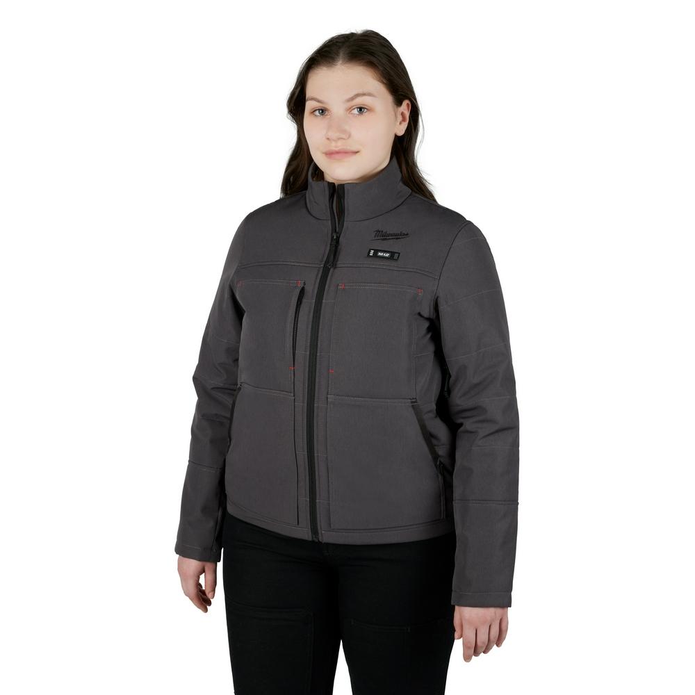 Women&#39;s Heated Jacket Kit Gray S<span class='Notice ItemWarning' style='display:block;'>Item has been discontinued<br /></span>