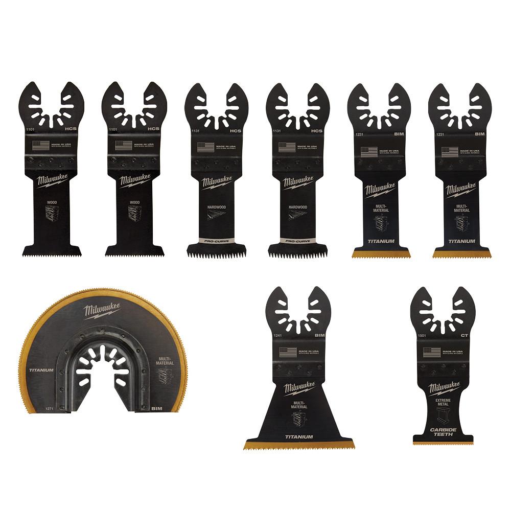 9PC MULTI-TOOL BLADE KIT<span class=' ItemWarning' style='display:block;'>Item is usually in stock, but we&#39;ll be in touch if there&#39;s a problem<br /></span>