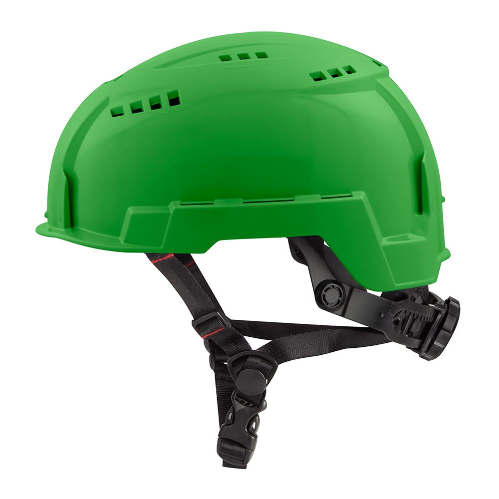 Green Vented Safety Helmet (USA) - Type 2, Class C<span class=' ItemWarning' style='display:block;'>Item is usually in stock, but we&#39;ll be in touch if there&#39;s a problem<br /></span>