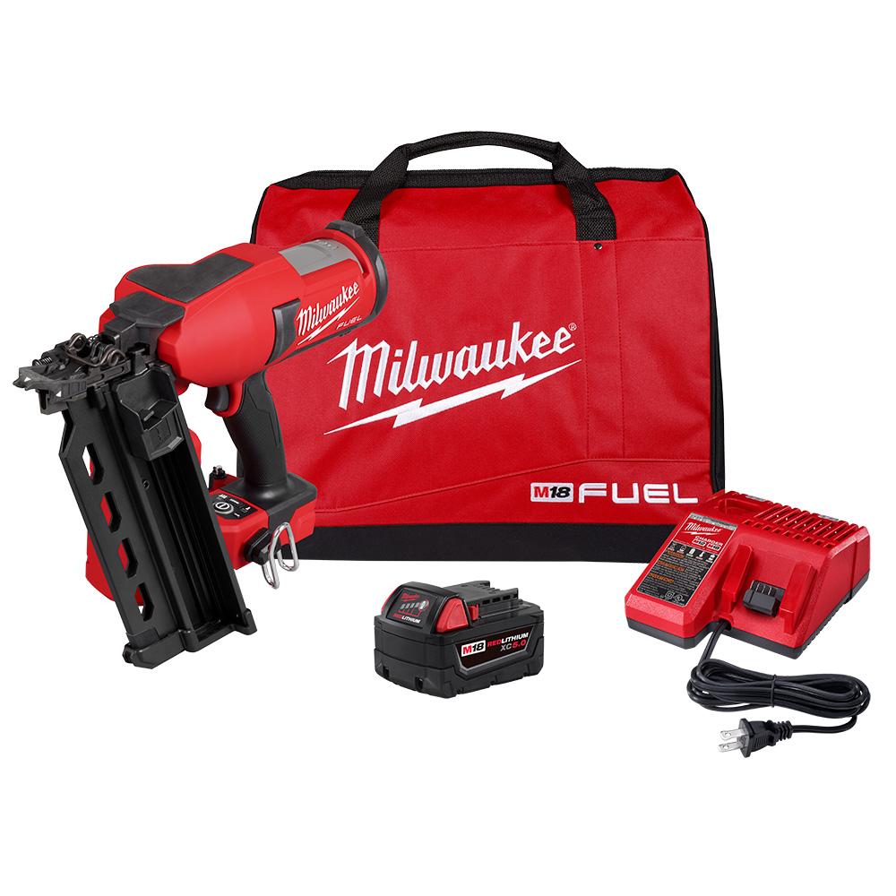 M18 FUEL™ Duplex Nailer Kit<span class=' ItemWarning' style='display:block;'>Item is usually in stock, but we&#39;ll be in touch if there&#39;s a problem<br /></span>