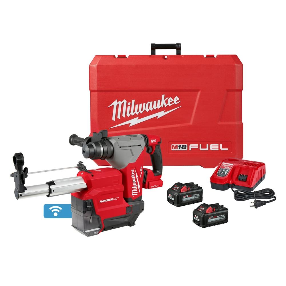 M18 FUEL™ 1-1/8&#34; SDS Plus Rotary Hammer w/ ONE-KEY™ & HAMMERVAC™ Dedicated Dust Extractor Kit<span class=' ItemWarning' style='display:block;'>Item is usually in stock, but we&#39;ll be in touch if there&#39;s a problem<br /></span>