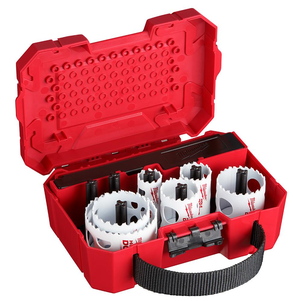 HOLE DOZER™ Electricians Hole Saw Kit - 10PC<span class=' ItemWarning' style='display:block;'>Item is usually in stock, but we&#39;ll be in touch if there&#39;s a problem<br /></span>