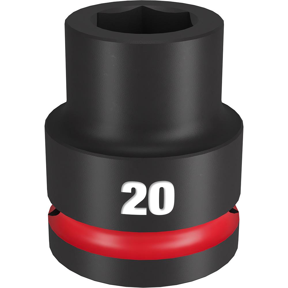 SHOCKWAVE™ Impact Duty™ 3/4&#34; Drive 20MM Standard 6 Point Socket<span class=' ItemWarning' style='display:block;'>Item is usually in stock, but we&#39;ll be in touch if there&#39;s a problem<br /></span>