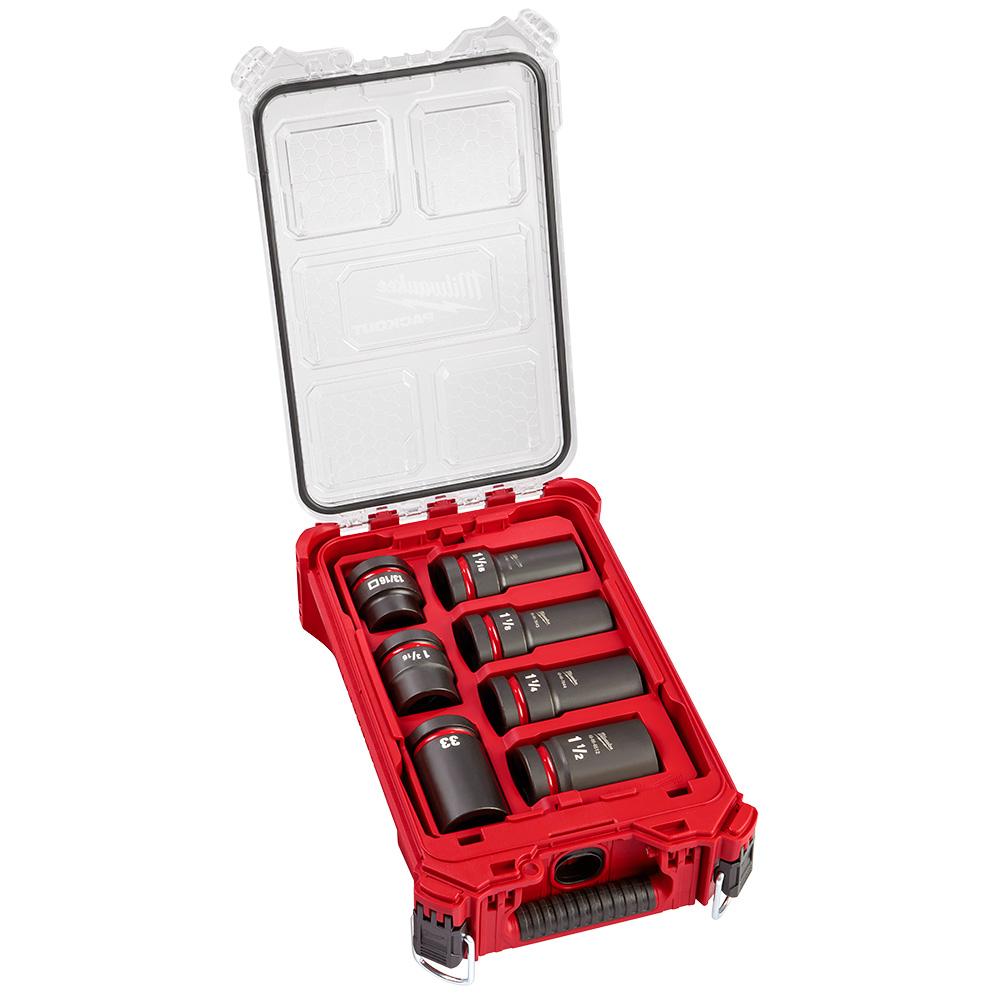 SHOCKWAVE Impact Duty™ 1” Drive 7PC MM & SAE Wheel Service Socket PACKOUT™ Set<span class=' ItemWarning' style='display:block;'>Item is usually in stock, but we&#39;ll be in touch if there&#39;s a problem<br /></span>