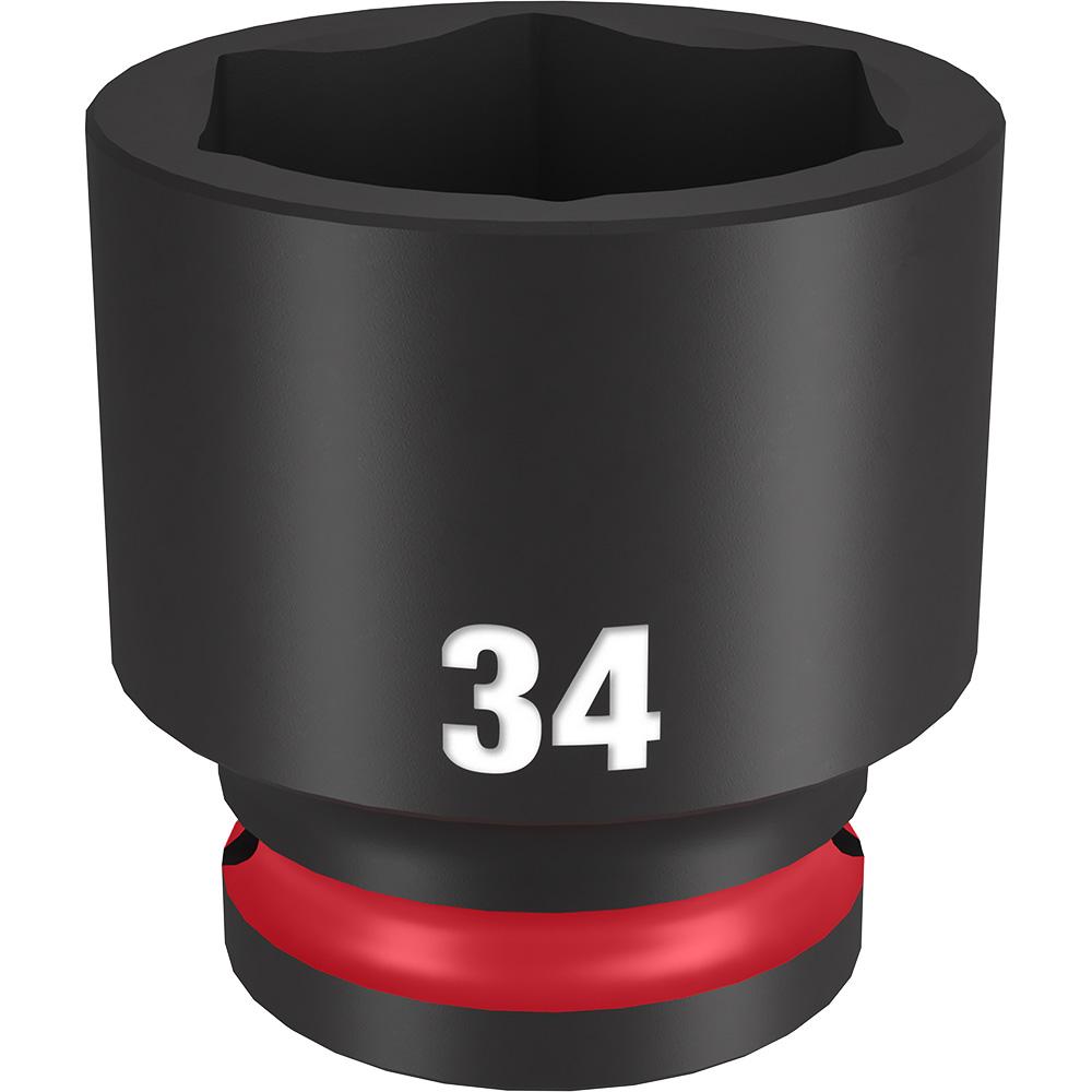 SHOCKWAVE™ Impact Duty™ 1/2&#34; Drive 34MM Standard 6 Point Socket<span class=' ItemWarning' style='display:block;'>Item is usually in stock, but we&#39;ll be in touch if there&#39;s a problem<br /></span>