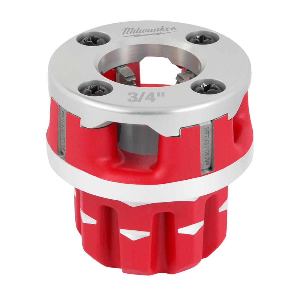 Compact 3/4&#34; ALLOY NPT Portable Pipe Threading Forged Aluminum Die Head<span class=' ItemWarning' style='display:block;'>Item is usually in stock, but we&#39;ll be in touch if there&#39;s a problem<br /></span>