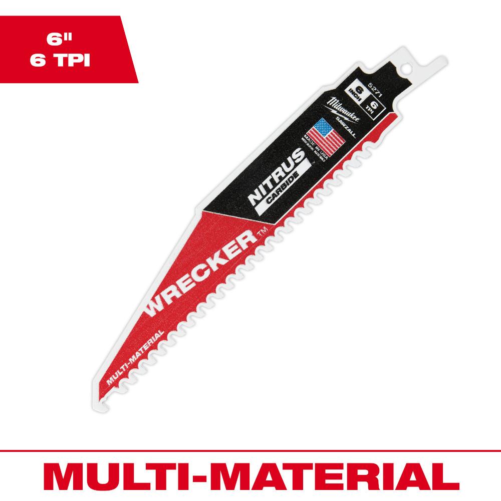 6” The WRECKER™ with NITRUS CARBIDE™ 1PK<span class=' ItemWarning' style='display:block;'>Item is usually in stock, but we&#39;ll be in touch if there&#39;s a problem<br /></span>