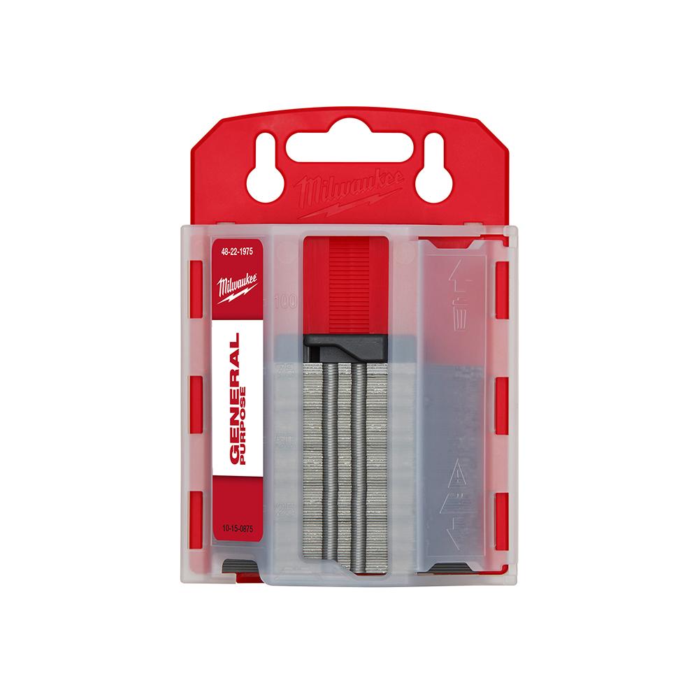 75-Piece General Purpose Utility Blades w/ Dispenser<span class=' ItemWarning' style='display:block;'>Item is usually in stock, but we&#39;ll be in touch if there&#39;s a problem<br /></span>