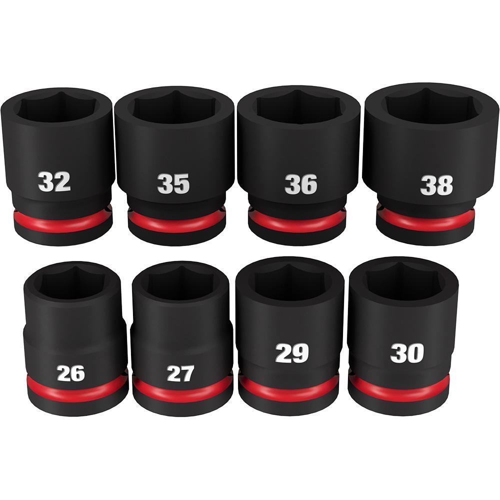 8PC SHOCKWAVE™ Impact Duty™ 3/4&#34; Drive Metric Standard 6 Point Socket Set<span class=' ItemWarning' style='display:block;'>Item is usually in stock, but we&#39;ll be in touch if there&#39;s a problem<br /></span>