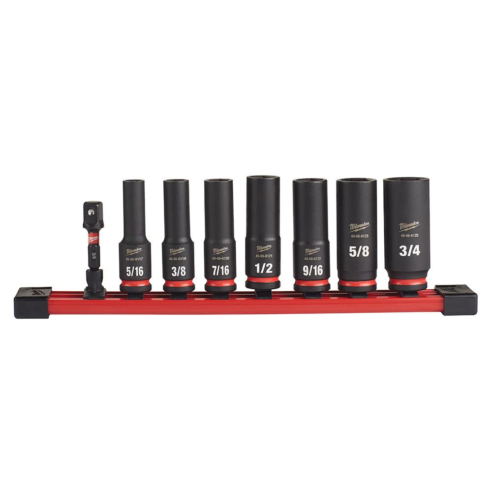 8PC SHOCKWAVE™ Impact Duty™ 3/8&#34; Drive SAE Deep 6 Point Socket Set<span class=' ItemWarning' style='display:block;'>Item is usually in stock, but we&#39;ll be in touch if there&#39;s a problem<br /></span>