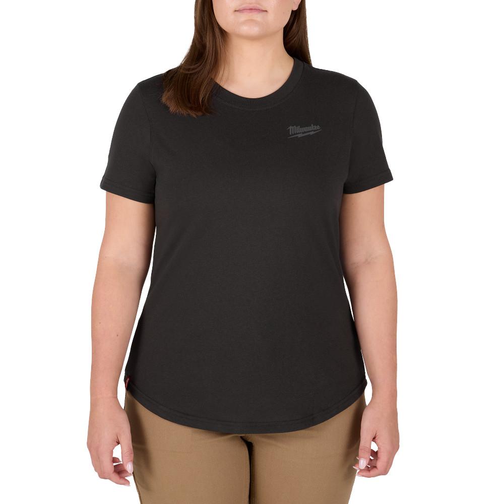 Women&#39;s FREEFLEX™ Hybrid Tee - Short Sleeve Black L<span class=' ItemWarning' style='display:block;'>Item is usually in stock, but we&#39;ll be in touch if there&#39;s a problem<br /></span>