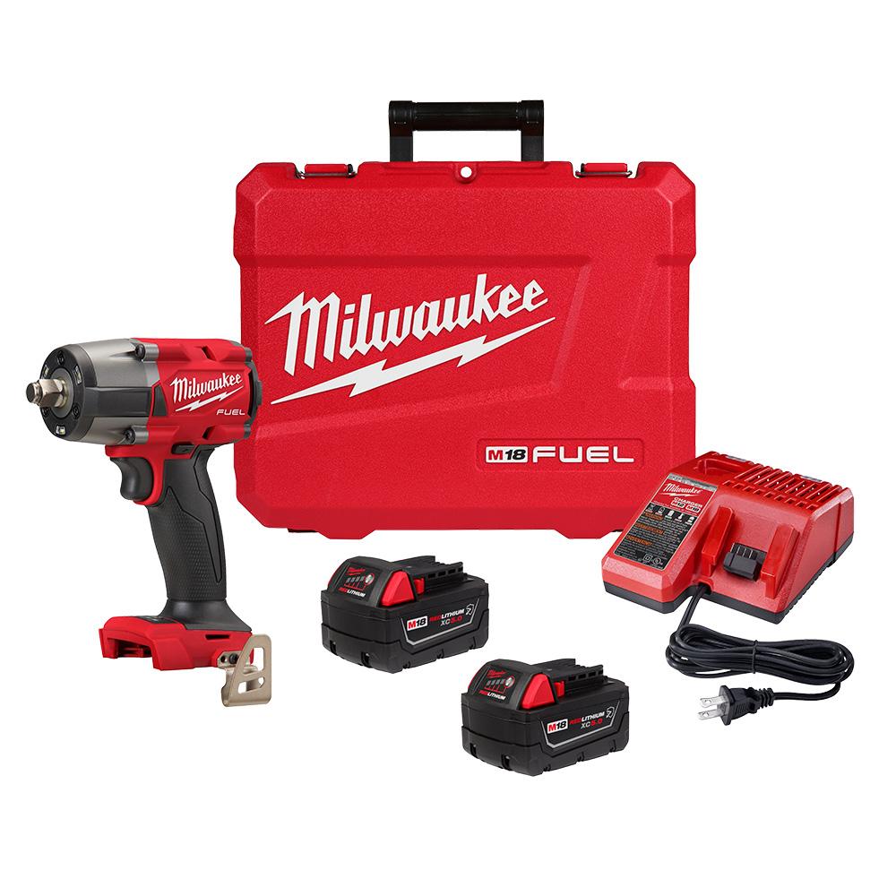 M18 FUEL™ 1/2&#34; Mid-Torque Impact Wrench w/ Friction Ring Kit<span class=' ItemWarning' style='display:block;'>Item is usually in stock, but we&#39;ll be in touch if there&#39;s a problem<br /></span>